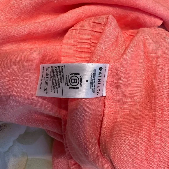 Athleta Women’s Coral / Orange Joggers - Picture 5 of 6